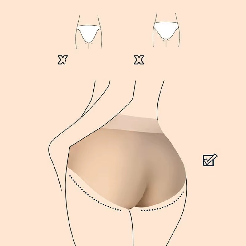 1PC Ice Silk Panties Women Sexy Underpant Low Waist Underwear Low Rise Panties Seamless Panties Underwear Comfy Lingerie