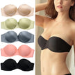 Front Closure Sexy Push up Bra Women Invisible Bras Underwear Lingerie for Female Brassiere Strapless Seamless Bralette