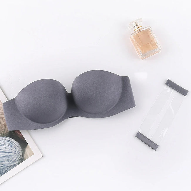 Front Closure Sexy Push up Bra Women Invisible Bras Underwear Lingerie for Female Brassiere Strapless Seamless Bralette