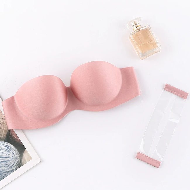 Front Closure Sexy Push up Bra Women Invisible Bras Underwear Lingerie for Female Brassiere Strapless Seamless Bralette