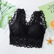 Breathable Female Vest Sexy Lace Bra Beauty Back Women Wire Free Push up Bralette Underwear Seamless Wireless Gather Brassiere