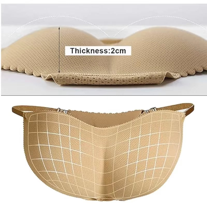Control Butt Hip Enhancer Fake Ass Briefs Butt Lifter Three-Dimensional Buttocks 3D Push up Panties Women Sponge Padded Shaper