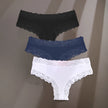 3-Pack Cotton Lace Briefs – Soft Everyday Comfort