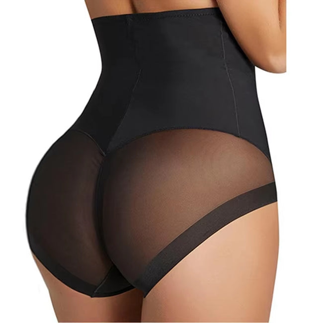 Smooth Seamless Hi-Waist Body Shaper Tummy Control Panties Slim Waist Soft Butt Lifter Shapewear Shorts Briefs Super Power Short
