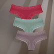 3-Pack Cotton Lace Briefs – Soft Everyday Comfort
