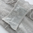 3-Pack Women's Seamless Lace Briefs – Breathable Mid-Waist Comfort