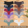 3-Pack Cotton Lace Brazilian Panties – Soft Low-Rise Everyday Comfort