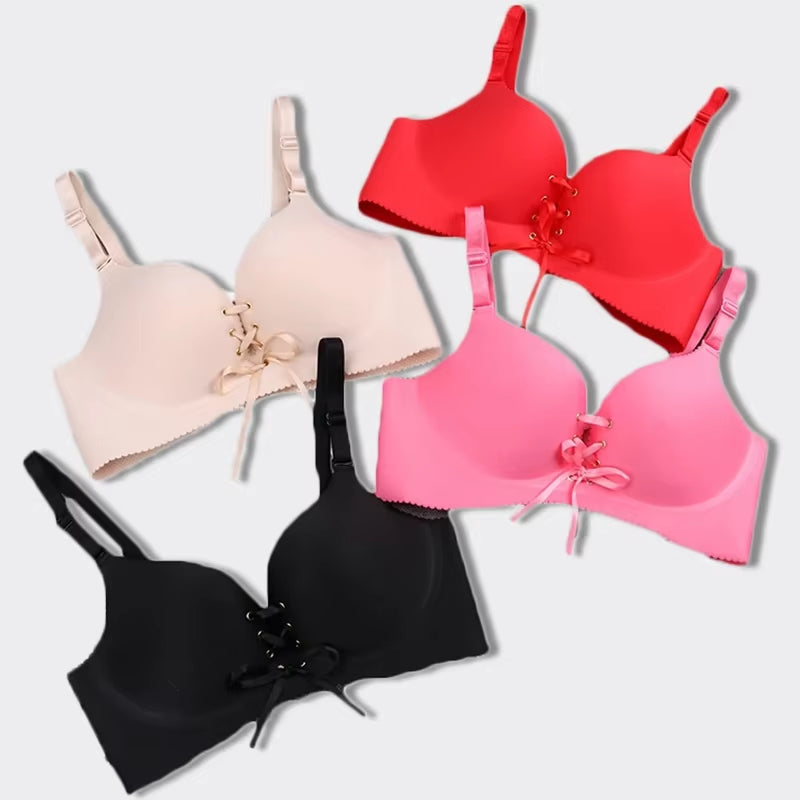 Women Sexy Seamless Bras Wireless Bralette Push up Bra Lingerie Cotton Fashion Female Gather Brassiere Intimates Underwear