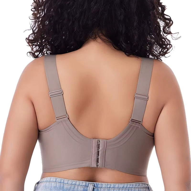 Push up Bra for Women Seamless plus Size Bras Thin Cup Wireless Bralette Sexy Brassiere Femme M-6XL