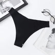 3Pcs/Set Seamless Panties Ice Silk Women Underwear Low Rise V-Waist Briefs Cotton Crotch Quick-Drying Sports Underwear