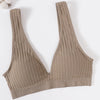 Seamless Bra Women Tube Tops Deep V Bra Top Sexy Underwear Female Intimates Soft Bandeau Bra Breathable Sports Bralette Top