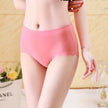 Large Size Panties for Women Underwear Ladies Big Size Briefs Ice Silk Cotton Crotch plus Size Seamless Panties Female Xxxl 4XL