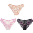 3Pcs Women Panties Girls Sexy Lace Underpant plus Size Pretty Underwear Female Seamless Low Waist Breathable Briefs Female Panty