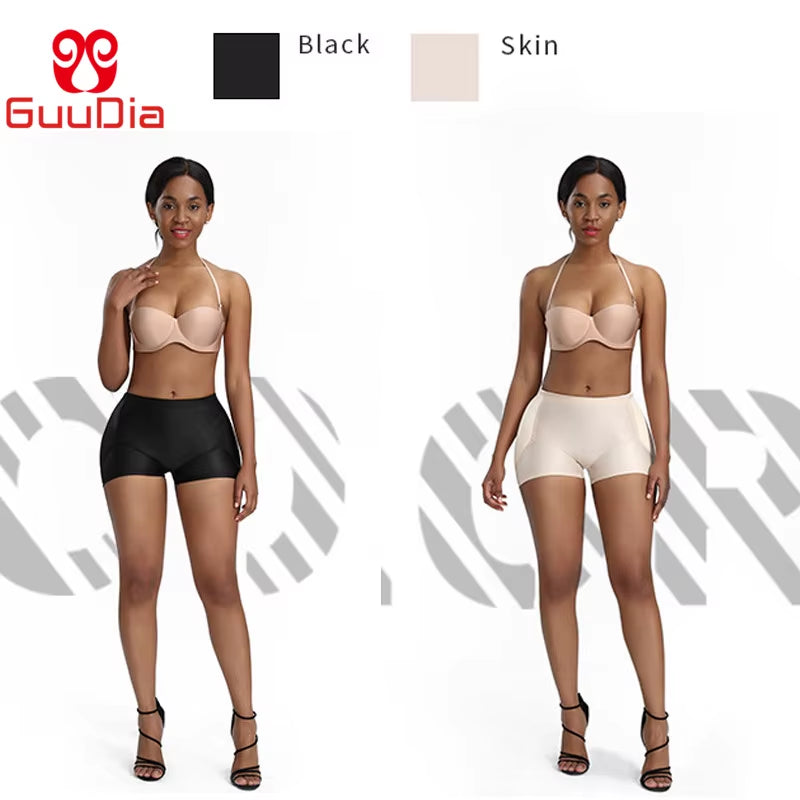 GUUDIA Butt Lifter Shaper Women Ass Padded Panties Slimming Underwear Body Shaper Hip Enhancer Sexy Tummy Control Panties Waist