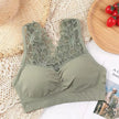 Women'S Sports Bra plus Size Women Bra Push up Sexy Lace Underwear Sleep Yoga Sports Bra Vest with Pad Underwear Gym Top Bras