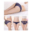 Women's Seamless Lace Briefs – Breathable Cotton Comfort (1 Pair)