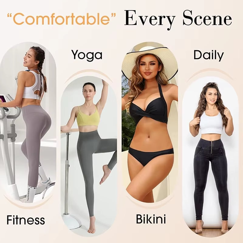 4Pcs Camel Toe Proof Thong Seamless Panties Invisible Camel Toe Concealer Cover Cameltoe Prevention Underwear for Leggings Gym