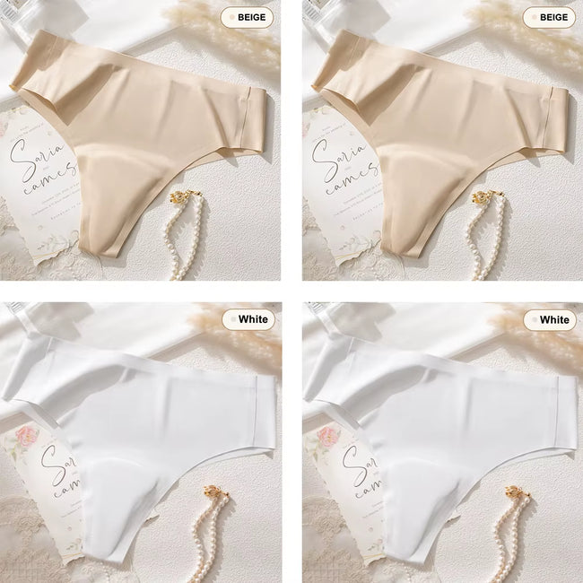 4Pcs Camel Toe Proof Thong Seamless Panties Invisible Camel Toe Concealer Cover Cameltoe Prevention Underwear for Leggings Gym