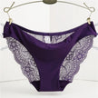 Women's Seamless Lace Briefs – Breathable Cotton Comfort (1 Pair)