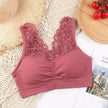 Women'S Sports Bra plus Size Women Bra Push up Sexy Lace Underwear Sleep Yoga Sports Bra Vest with Pad Underwear Gym Top Bras