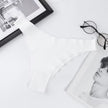 3Pcs/Set Seamless Panties Ice Silk Women Underwear Low Rise V-Waist Briefs Cotton Crotch Quick-Drying Sports Underwear