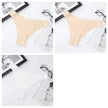 3Pcs/Set Seamless Panties Ice Silk Women Underwear Low Rise V-Waist Briefs Cotton Crotch Quick-Drying Sports Underwear