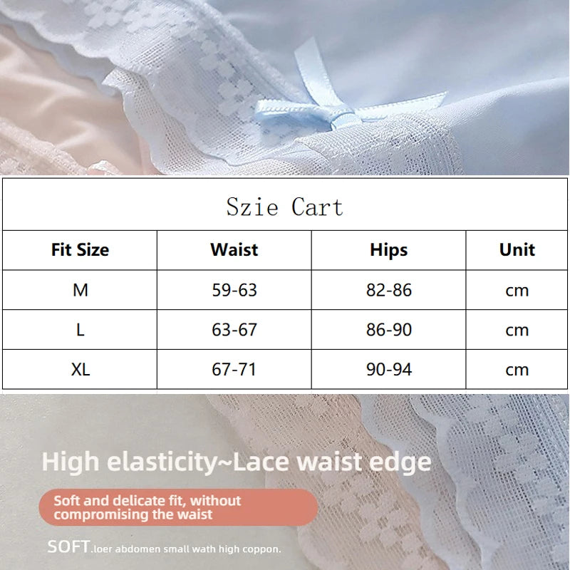 3-Pack Ice Silk Seamless Panties – Ultra-Light Breathable Comfort