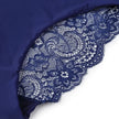 Women's Seamless Lace Briefs – Breathable Cotton Comfort (1 Pair)