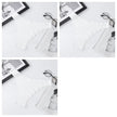 3Pcs/Set Seamless Panties Ice Silk Women Underwear Low Rise V-Waist Briefs Cotton Crotch Quick-Drying Sports Underwear