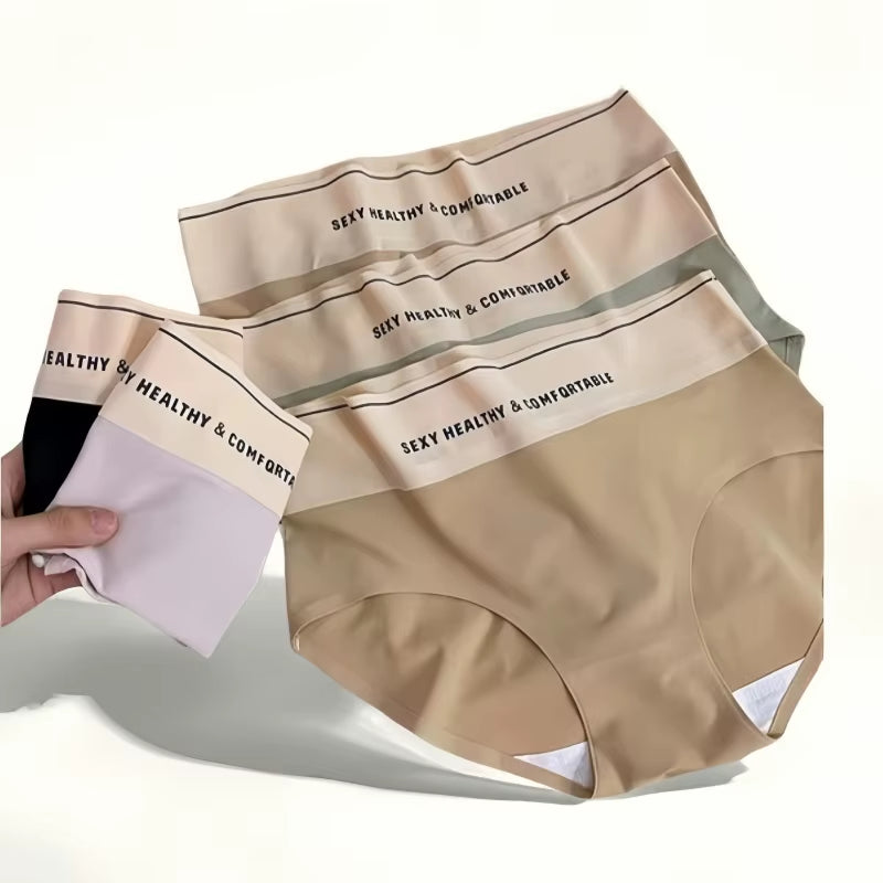 1PC Ice Silk Panties Women Sexy Underpant Low Waist Underwear Low Rise Panties Seamless Panties Underwear Comfy Lingerie