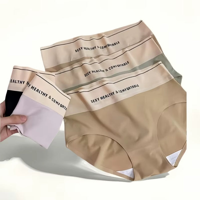 1PC Ice Silk Panties Women Sexy Underpant Low Waist Underwear Low Rise Panties Seamless Panties Underwear Comfy Lingerie