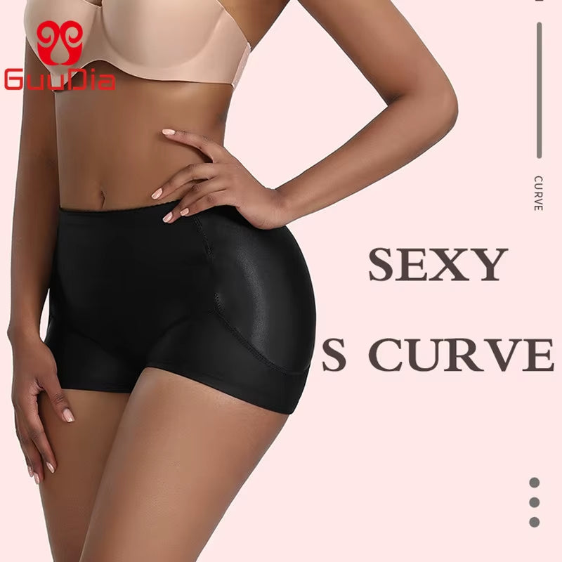GUUDIA Butt Lifter Shaper Women Ass Padded Panties Slimming Underwear Body Shaper Hip Enhancer Sexy Tummy Control Panties Waist