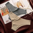 4Pcs/Set Seamless Panties Women Sexy Underwear Ice Silk Underpants Low Waist G-String Female Soft Solid Ultra-Thin Briefs