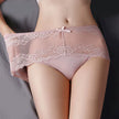 7Pcs Cotton Women'S Underwear Lace Transparent Panties Comfortable Antibacterial plus Size Pants Female Sexy Lingerie