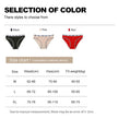 3PCS Summer Womens Cotton Comfortable Low Waist Solid Color Lingerie Ladies Briefs Panties Sexy Female Fashion Underpant