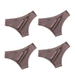 4Pcs/Set Seamless Panties Women Sexy Underwear Ice Silk Underpants Low Waist G-String Female Soft Solid Ultra-Thin Briefs