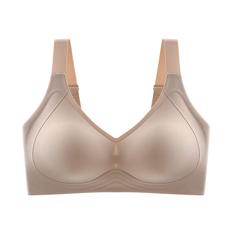 Push up Bra for Women Seamless plus Size Bras Thin Cup Wireless Bralette Sexy Brassiere Femme M-6XL